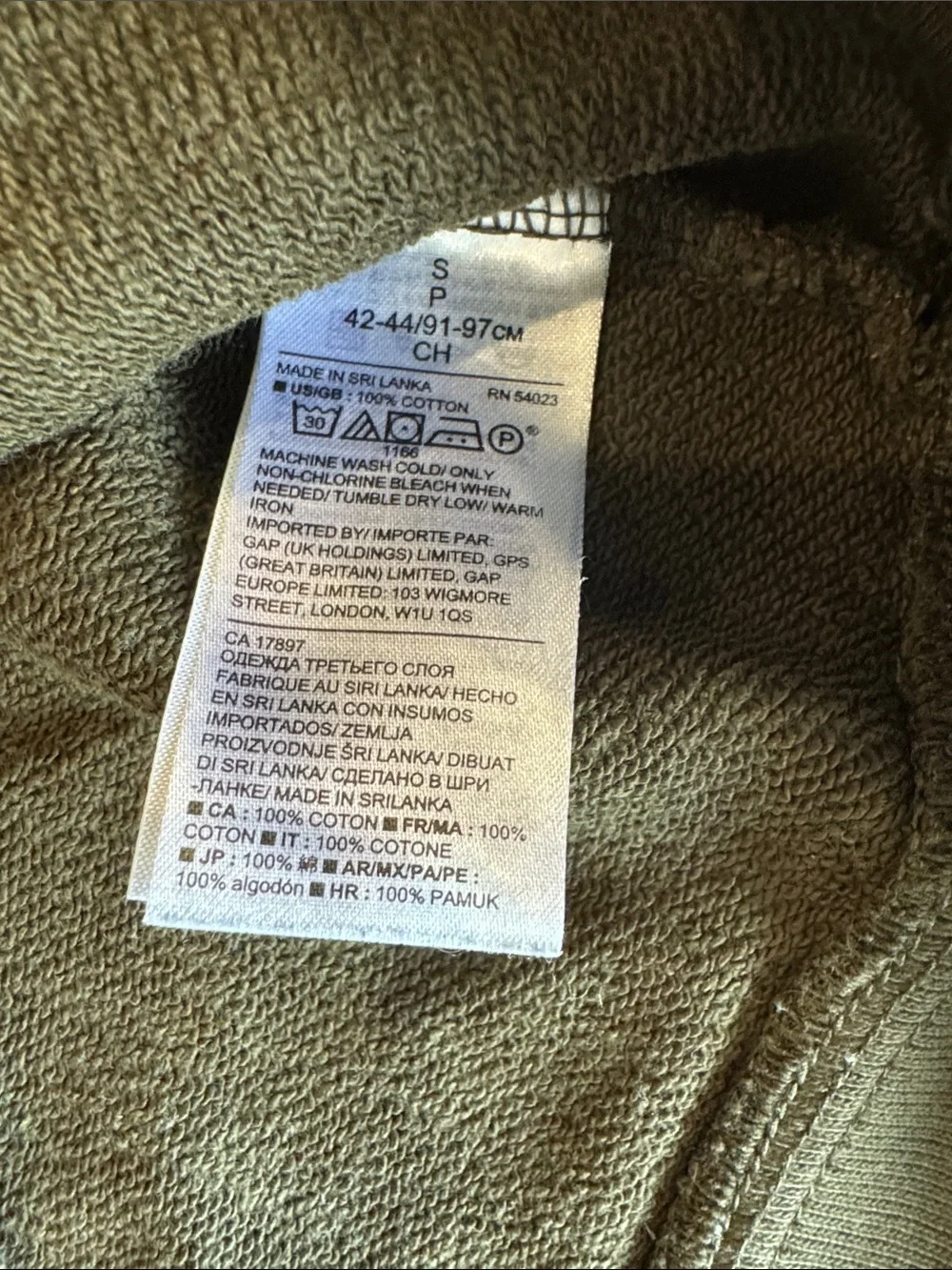 Army green hoodie